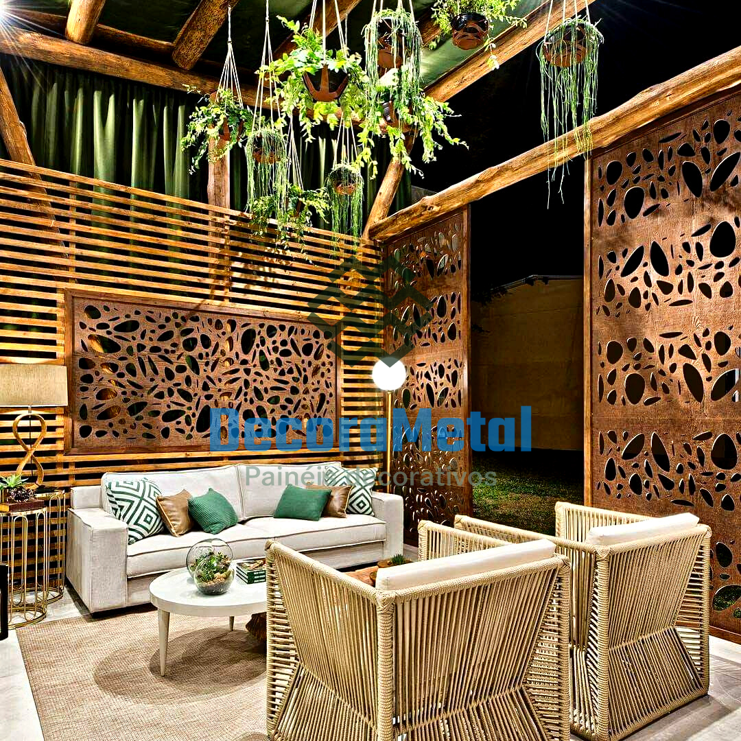 Panel Lounge de Piedras Orgánicas - DM-21
