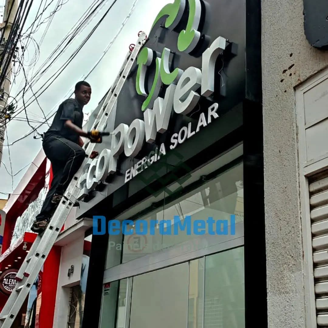 Rótulo Comercial Retroiluminado - DM-28